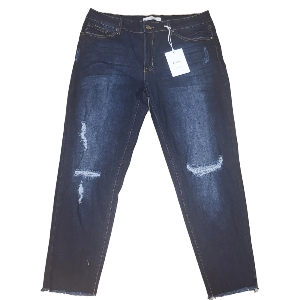 KanCan NWT Skinny Jeans Dark Wash size Xl - Picture 1 of 10
